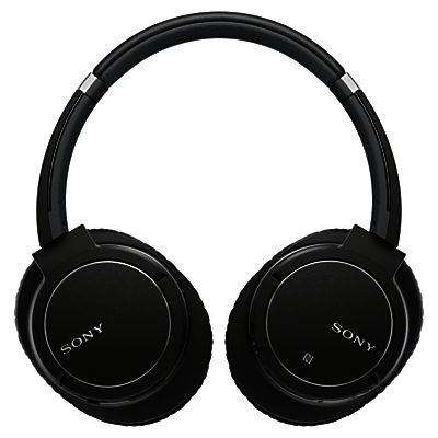 Sony MDR-ZX770BN Noise Cancelling Bluetooth Over-Ear Headphones with Mic/Remote Black